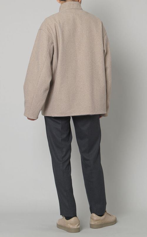 リバーシブルスタンドブルゾン