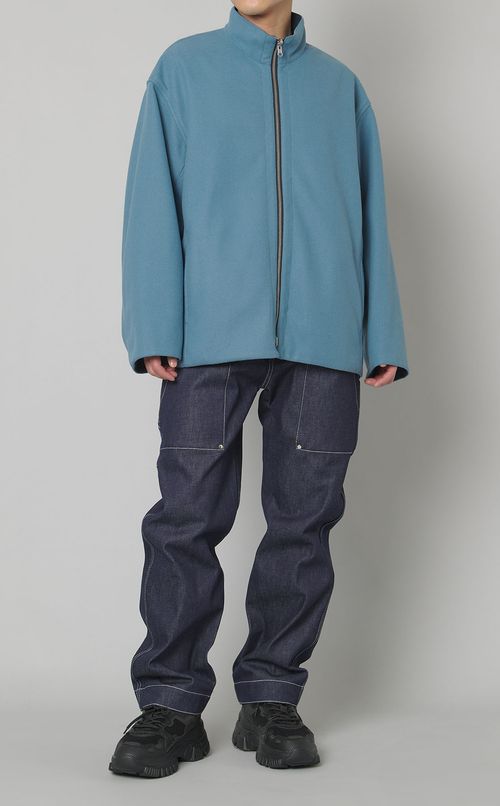 リバーシブルスタンドブルゾン