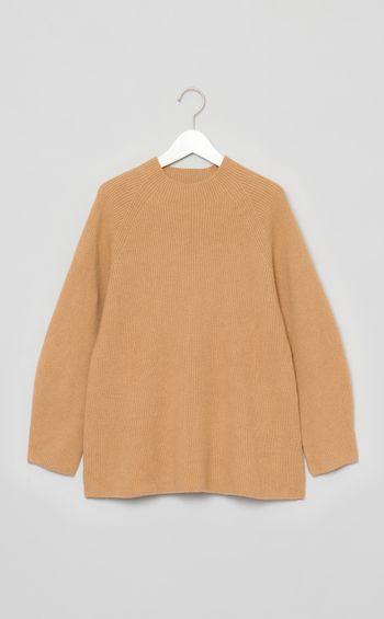 ウォームキャッシュウールクルーセーター