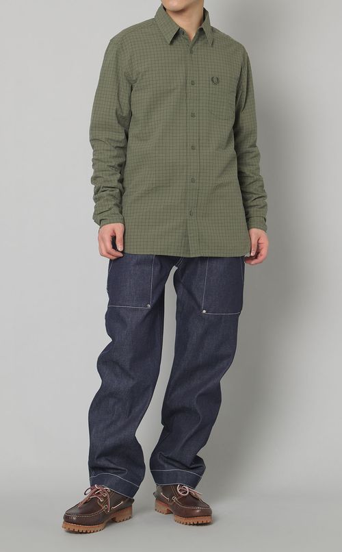 ステッチデニムパンツ