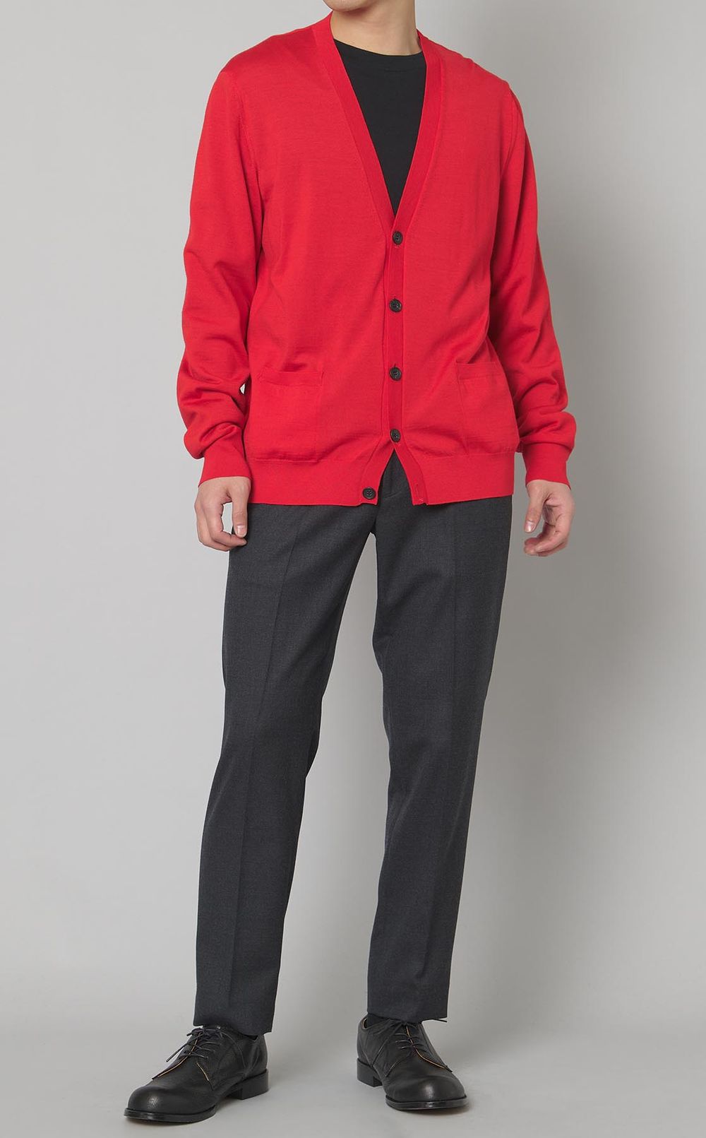 ウールポリイージートラウザー