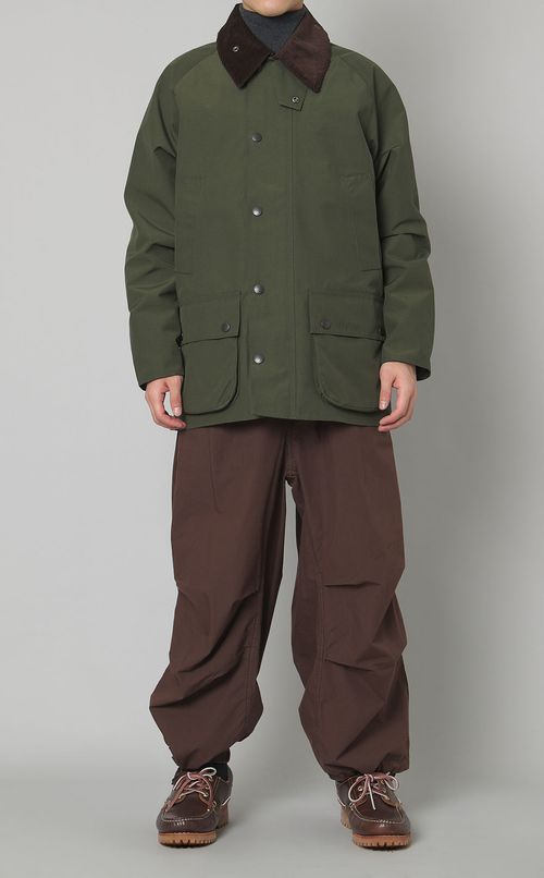 エラスティックダブルダーツパンツ