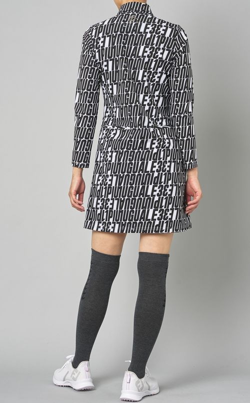 【手洗い可】ロゴプリントワンピース