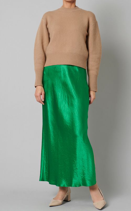 ウールワイドスリーブニットプルオーバー