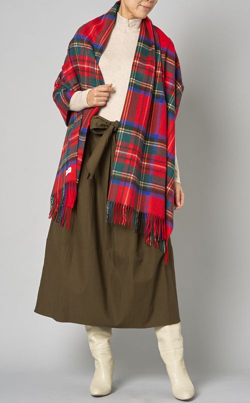 カシミヤ大判ストール