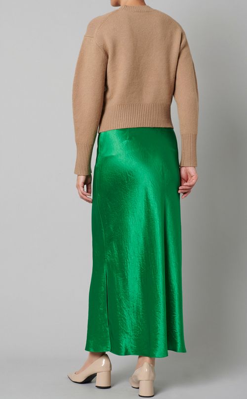 ウールワイドスリーブニットプルオーバー