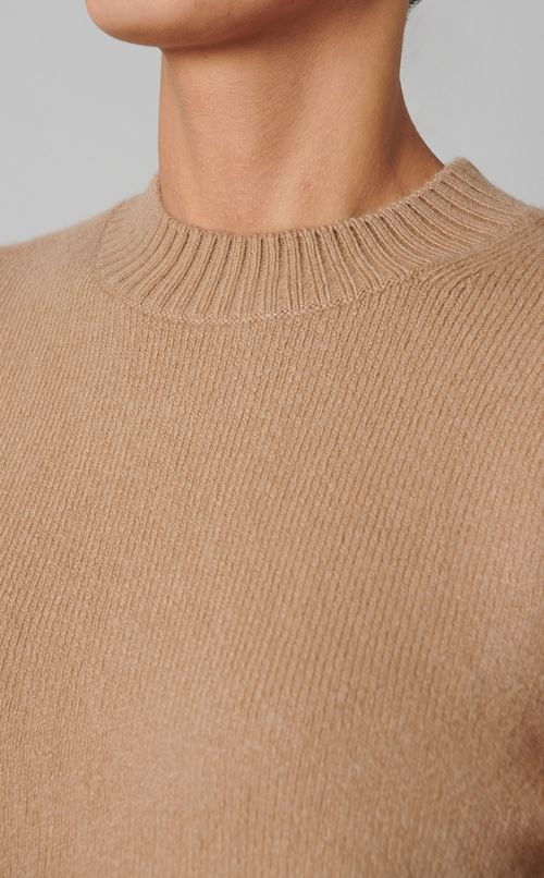 ウールワイドスリーブニットプルオーバー