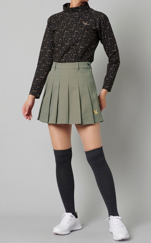 【手洗い可】モックネックプルオーバー