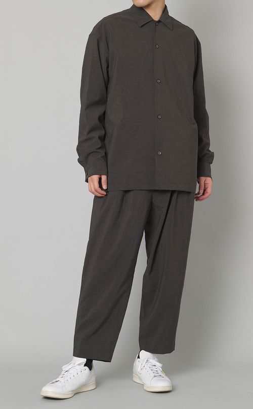 ワイドテーパードアンクルパンツ