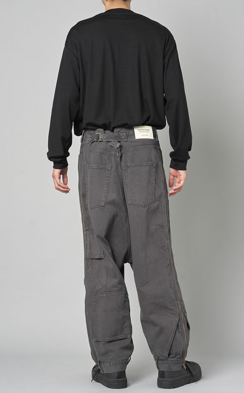 ダブルエンドセルビッチデニムパンツ