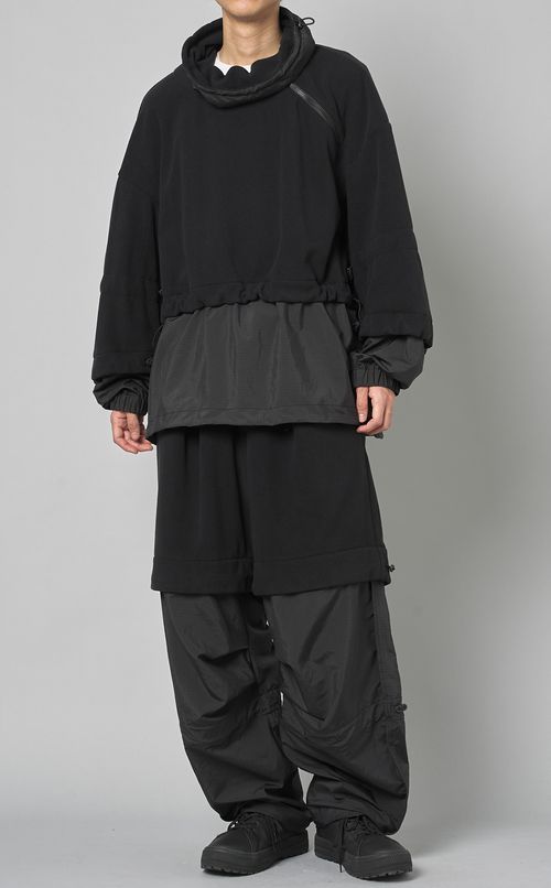 フリースプルオーバートップス