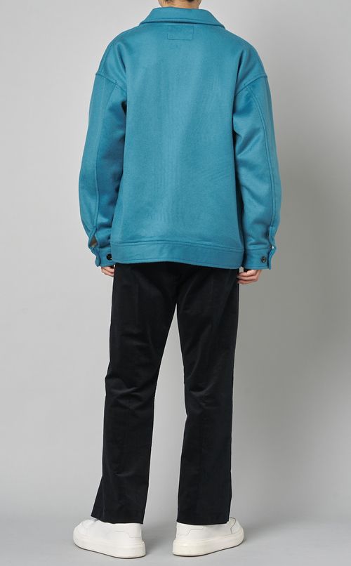 ライトメルトンショートブルゾン