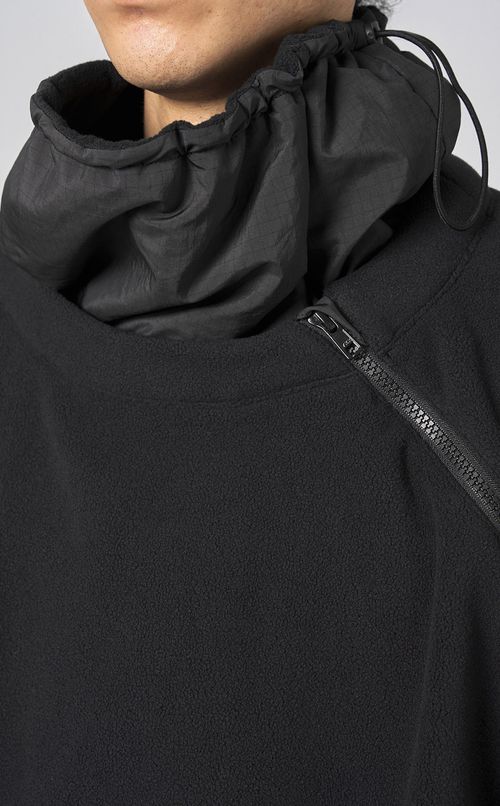 フリースプルオーバートップス