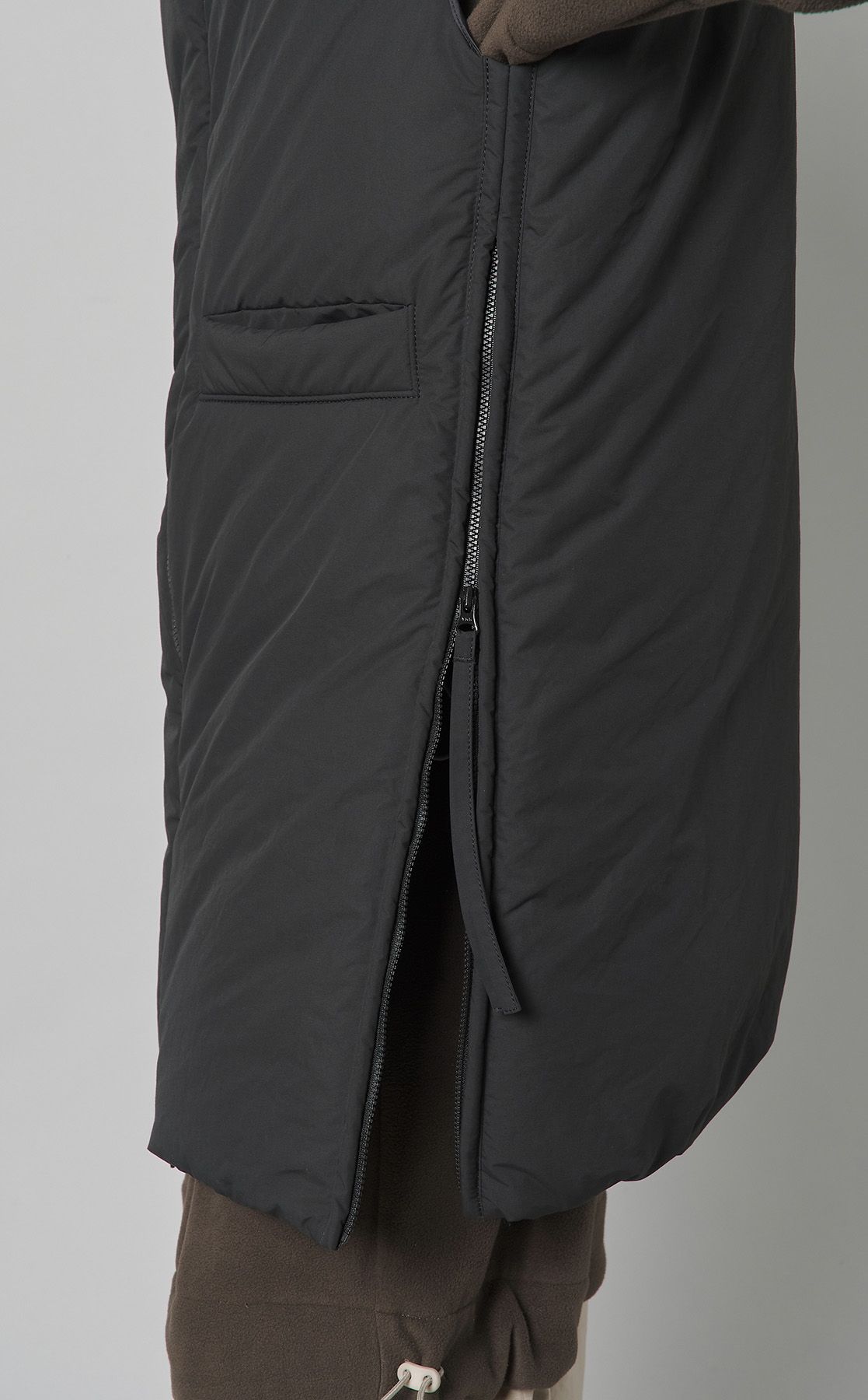 BASE CALM/パディングベスト/1/ポリエステル/BEG BASE CALM