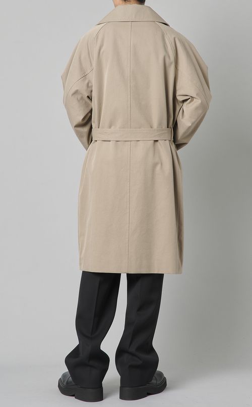 ウォッシュドシャンブレーギャバコート