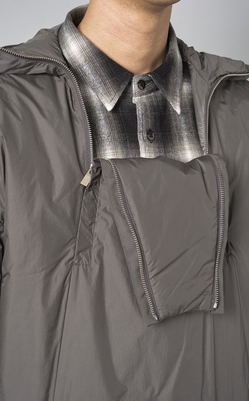 ナイロンタフタパディングアノラック