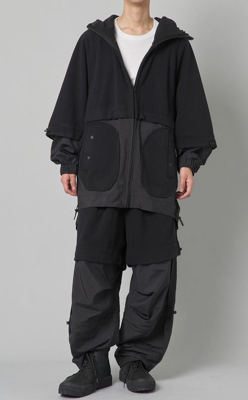 フリースコンビブルゾン