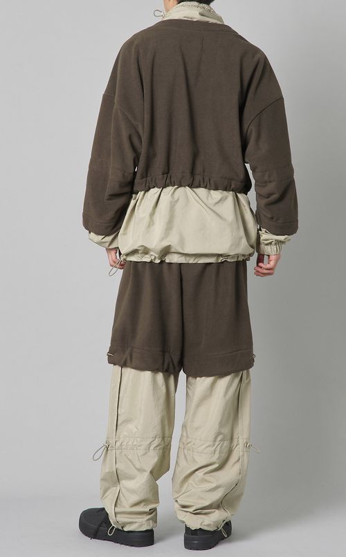 フリースプルオーバートップス