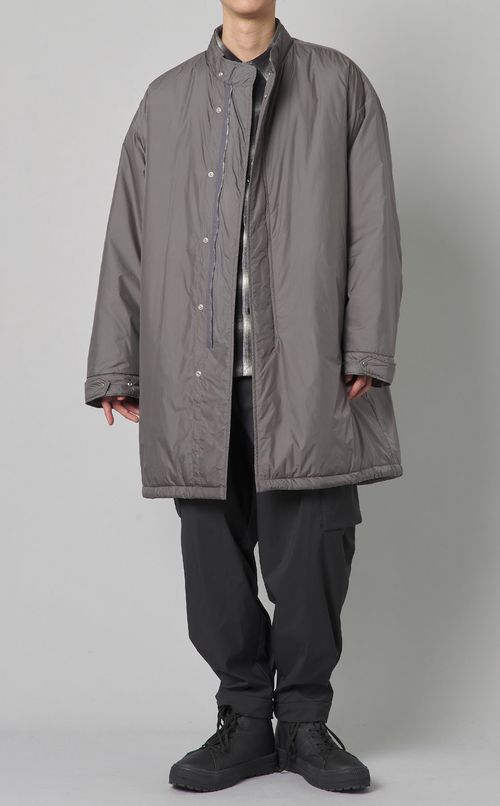 ナイロンタフタパディングコート