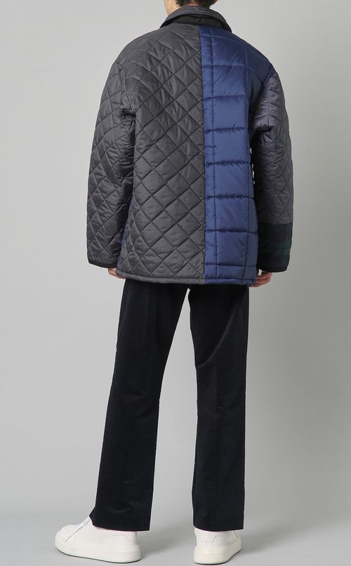 パッチワークデンハムアウター