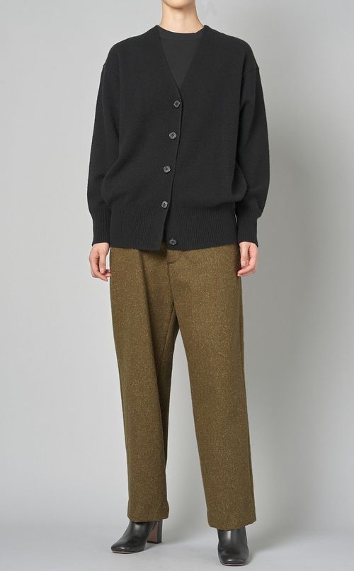 ツイードチノ型パンツ