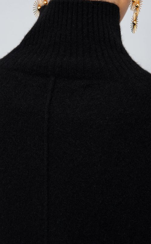 ハイネックヤクニットプルオーバー