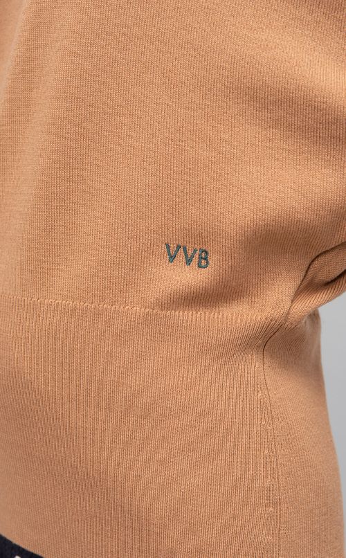 カラーブロックニット