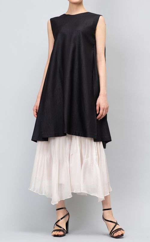 バックスリットフレアチュニック