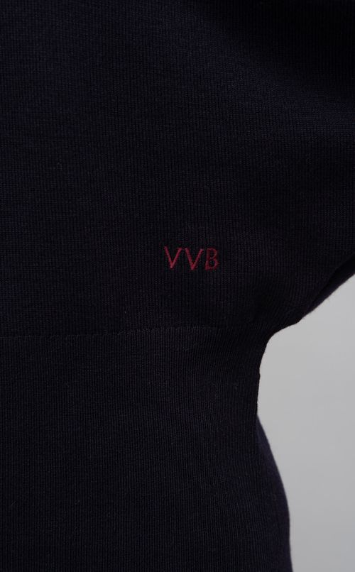 カラーブロックニット