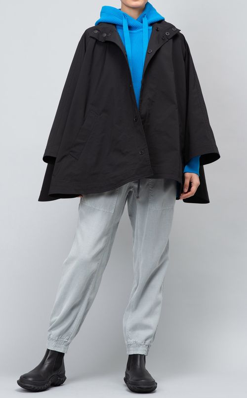 ミドルゲージリブニットパーカー