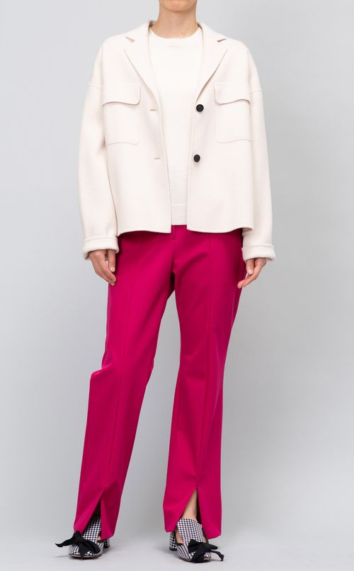 ウール混テーラードジャケット