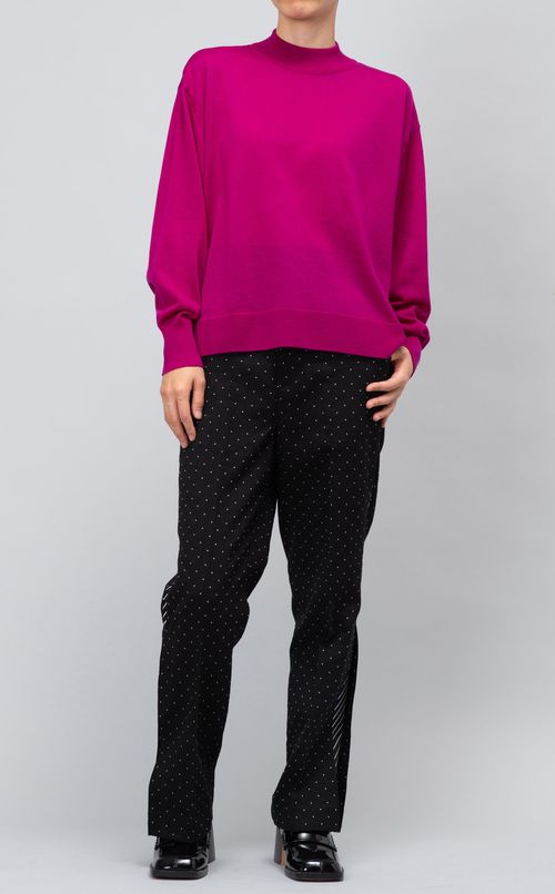 ドットジャガードサイドデザインパンツ