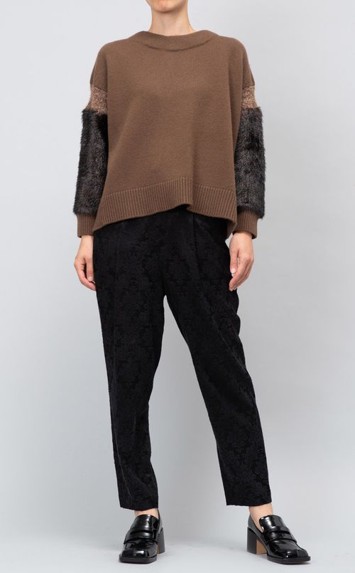 エコファーニットプルオーバー