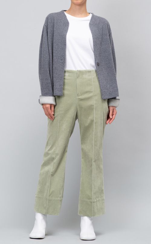 ウールニットカーディガン