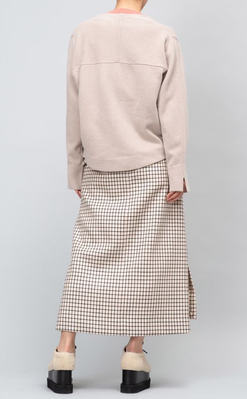 ウールニットカーディガン