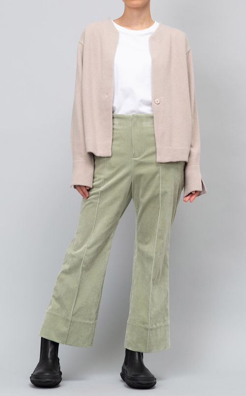 ウールニットカーディガン