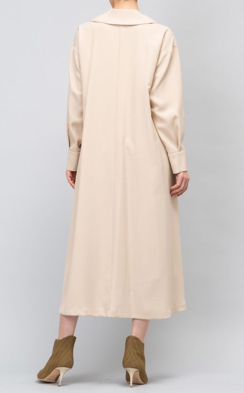 フロントベルトワンピース