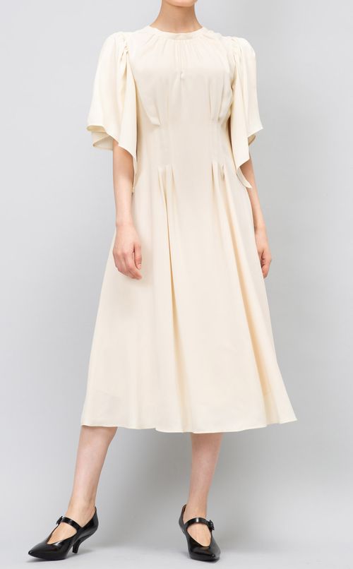 レースベスト付ワンピース