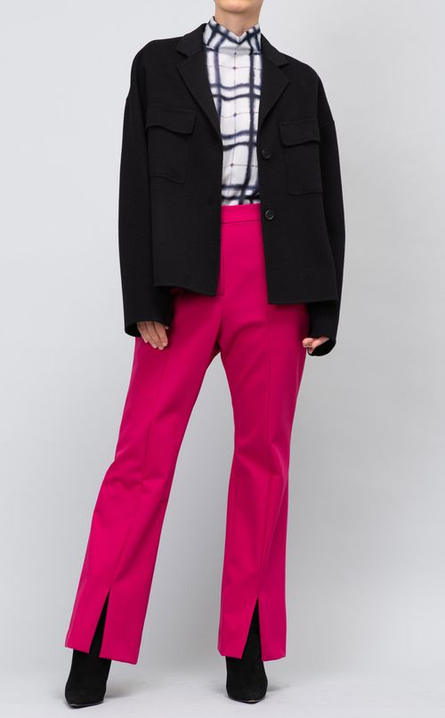 ウール混テーラードジャケット