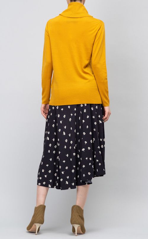 ルーズタートルネックニットプルオーバー