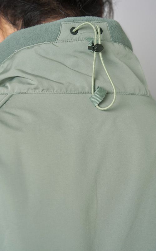 スタンドネックフリースジャケット