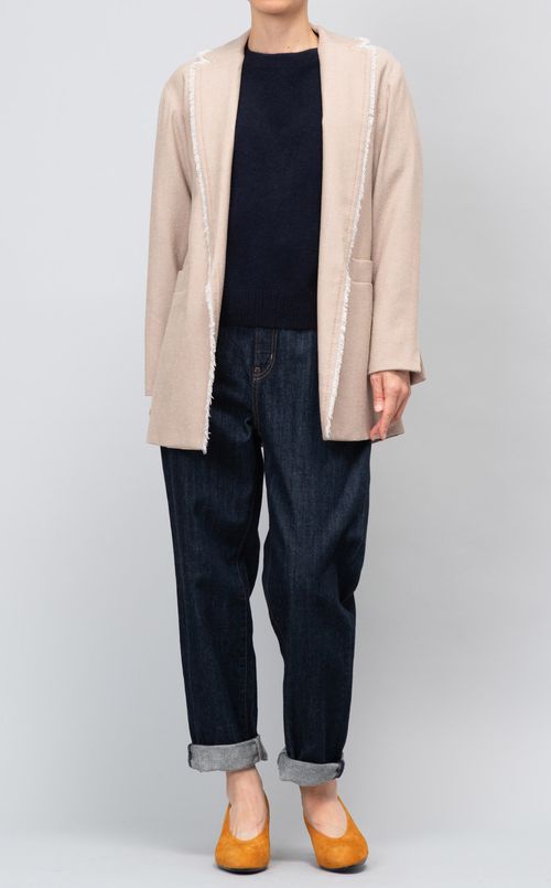 ツイードフリンジジャケット