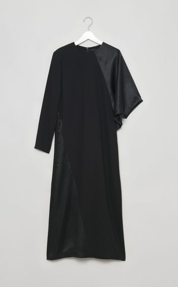 アシンメトリー切替ワンピース