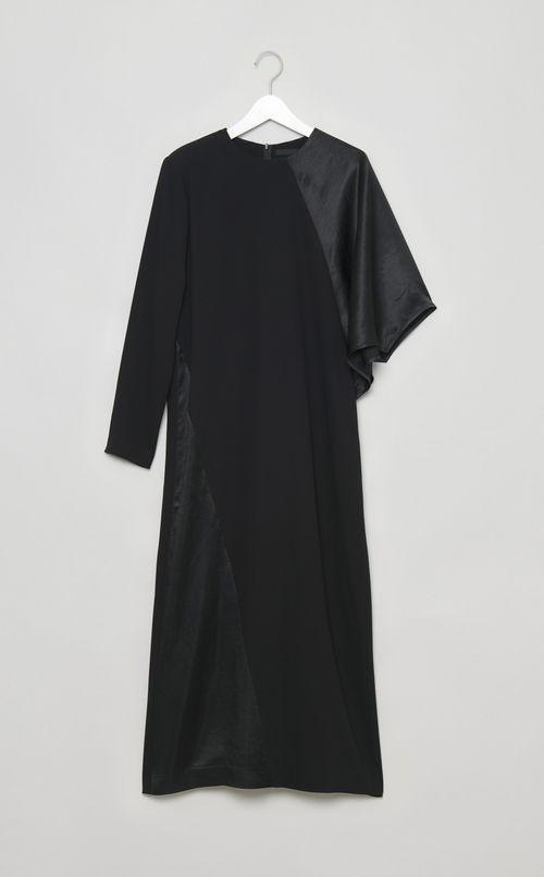 アシンメトリー切替ワンピース