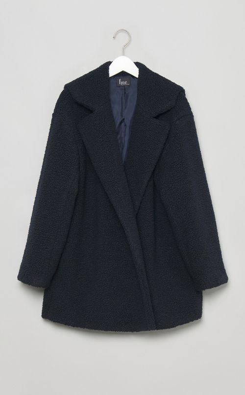 セーラーカラーテディコート