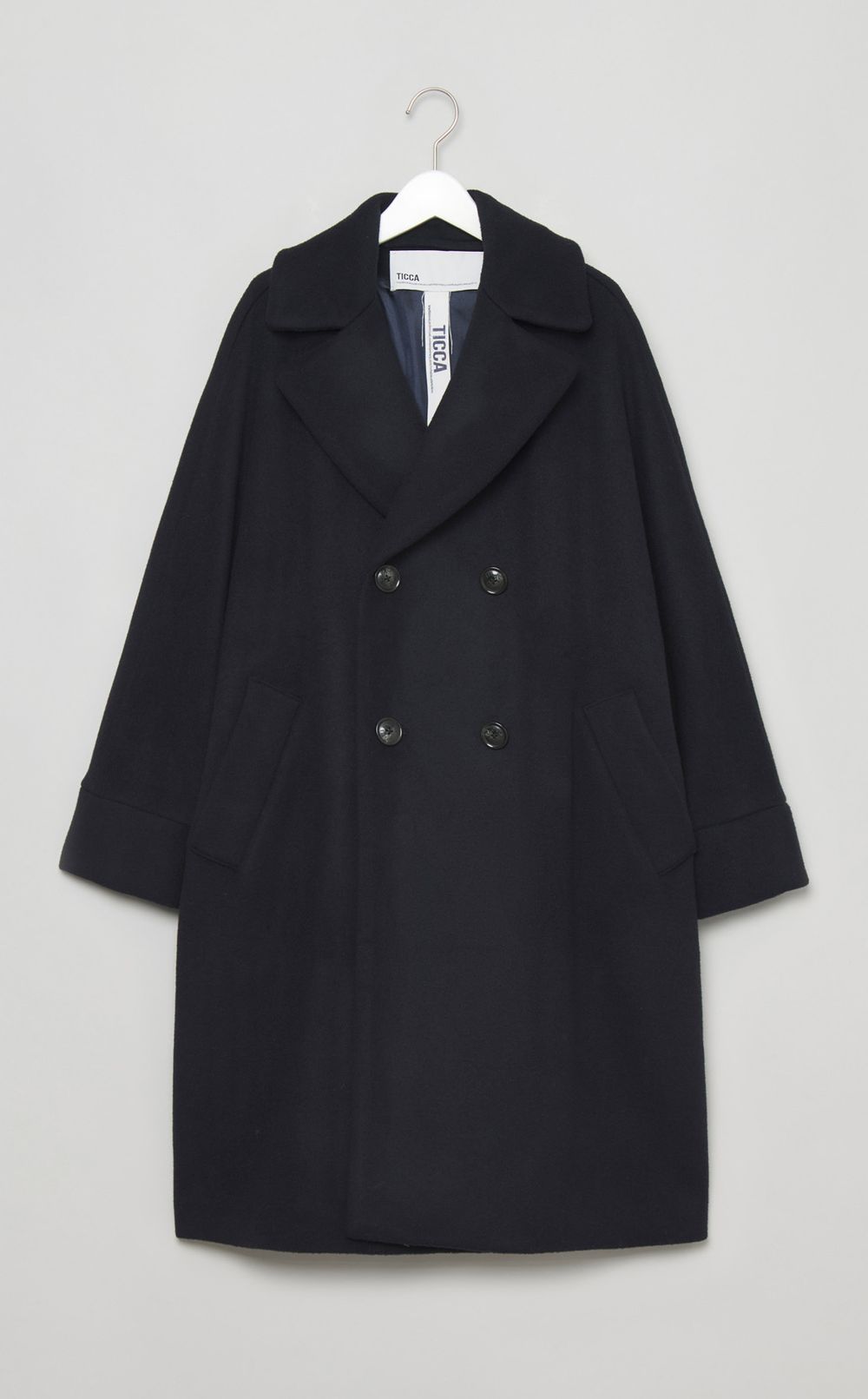 ウールダブルテントコート