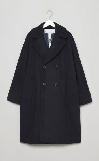 ウールダブルテントコート