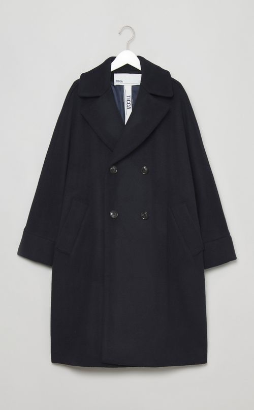 ウールダブルテントコート