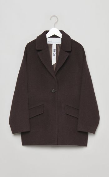 ウールジャケットコート