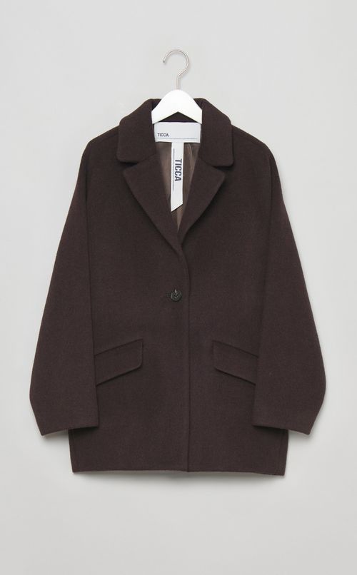 ウールジャケットコート